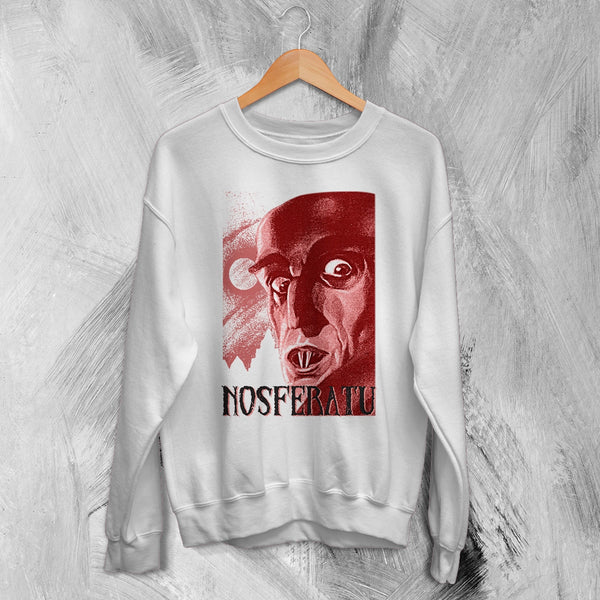 Nosferatu Vampire Sweatshirt Horror Nosferatu Shirt Nightmare Movie Crewneck