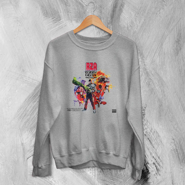 RZA Bobby Digital in Stereo Sweatshirt Rap RZA Shirt Album 90s Music Merch
