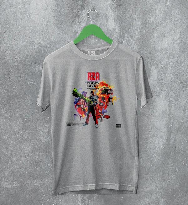 RZA Bobby Digital in Stereo T-Shirt Rap RZA Shirt Album 90s Music Merch