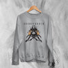 Soundgarden Sweatshirt Vintage 90s Album Art Sweater Rock Band Merch