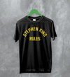 Stephen King Rules T-Shirt Movie Stephen King Shirt Film Quote Tee