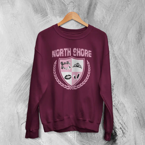Mean Girls North Shore Sweatshirt High School Mean Girls Shirt Romcom Movie Crewneck