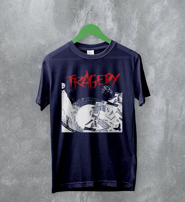 Tragedy Band T-Shirt Vintage Grunge Tragedy Shirt Crust Punk Music Merch