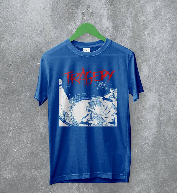 Tragedy Band T-Shirt Vintage Grunge Tragedy Shirt Crust Punk Music Merch