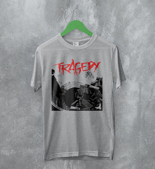 Tragedy Band T-Shirt Vintage Grunge Tragedy Shirt Crust Punk Music Merch