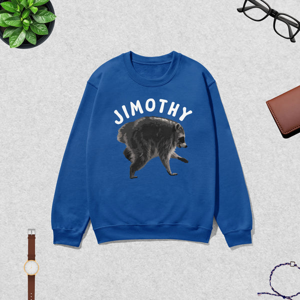 Jimothy Sweatshirt Wild Raccoon Lover Shirt Love Jimothy Animals Seattle Crewneck