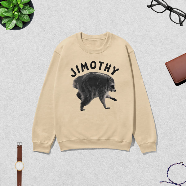 Jimothy Sweatshirt Wild Raccoon Lover Shirt Love Jimothy Animals Seattle Crewneck