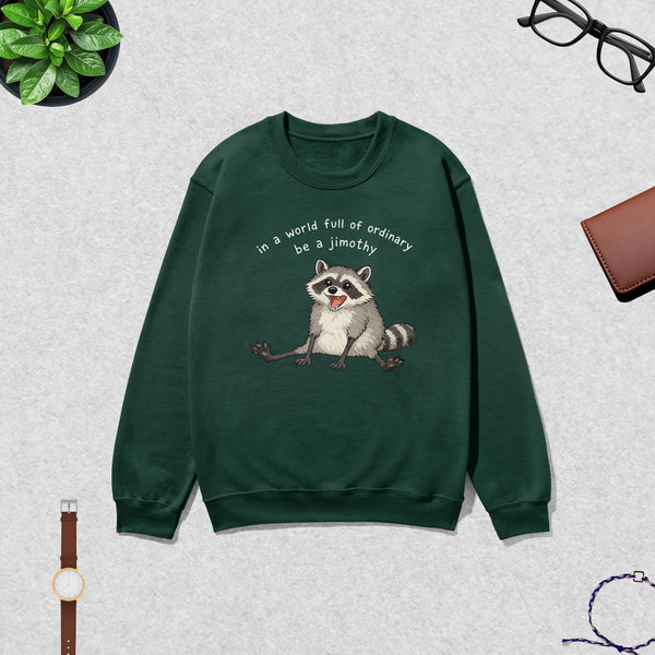 Jimothy The Raccoon Sweatshirt Seattle Ordinary World Shirt Jimothy Wild Lover Crewneck