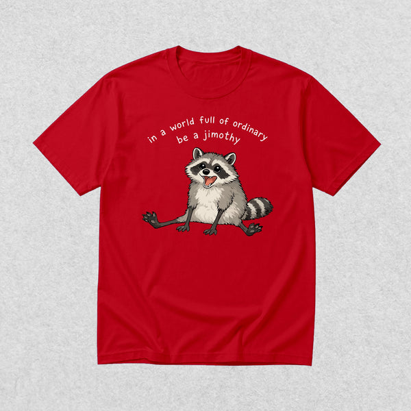 Jimothy The Raccoon T-Shirt Seattle Ordinary World Shirt Jimothy Wild Lover Tee