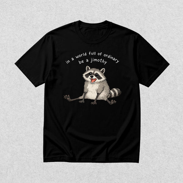 Jimothy The Raccoon T-Shirt Seattle Ordinary World Shirt Jimothy Wild Lover Tee