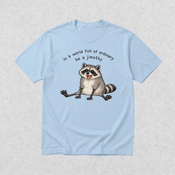 Jimothy The Raccoon T-Shirt Seattle Ordinary World Shirt Jimothy Wild Lover Tee
