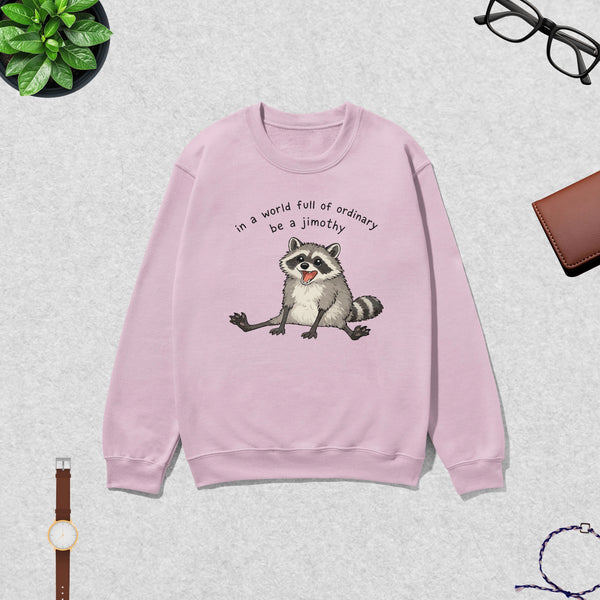Jimothy The Raccoon Sweatshirt Seattle Ordinary World Shirt Jimothy Wild Lover Crewneck