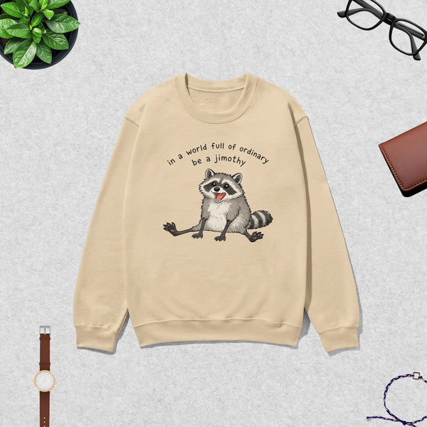 Jimothy The Raccoon Sweatshirt Seattle Ordinary World Shirt Jimothy Wild Lover Crewneck