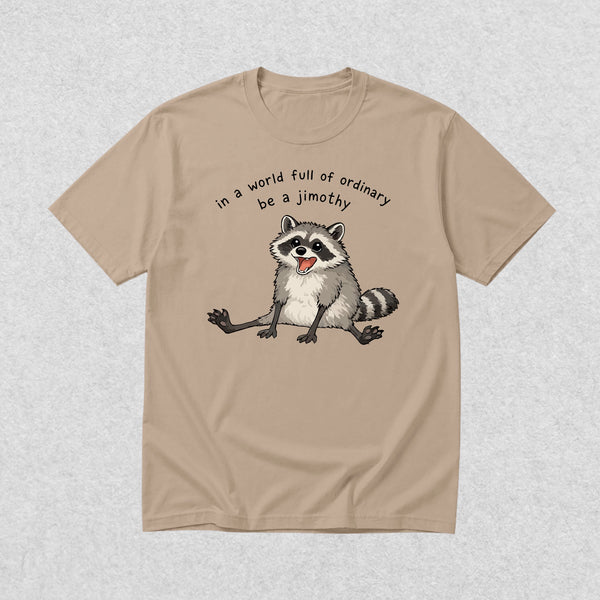 Jimothy The Raccoon T-Shirt Seattle Ordinary World Shirt Jimothy Wild Lover Tee