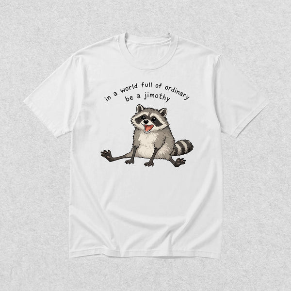 Jimothy The Raccoon T-Shirt Seattle Ordinary World Shirt Jimothy Wild Lover Tee