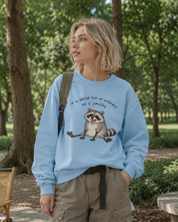 Jimothy The Raccoon Sweatshirt Seattle Ordinary World Shirt Jimothy Wild Lover Crewneck