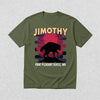 Jimothy Seattle T-Shirt Jimothy The Raccoon Shirt Cool Wild Animals Tee