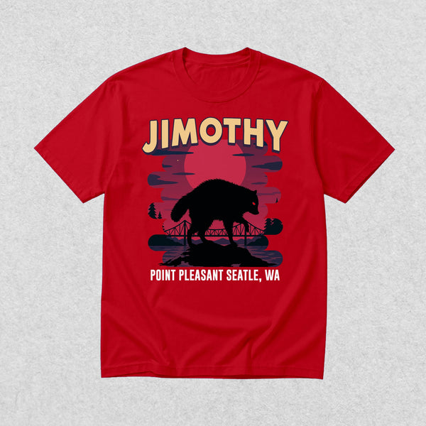 Jimothy Seattle T-Shirt Jimothy The Raccoon Shirt Cool Wild Animals Tee