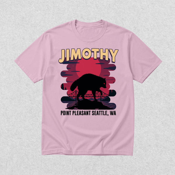 Jimothy Seattle T-Shirt Jimothy The Raccoon Shirt Cool Wild Animals Tee