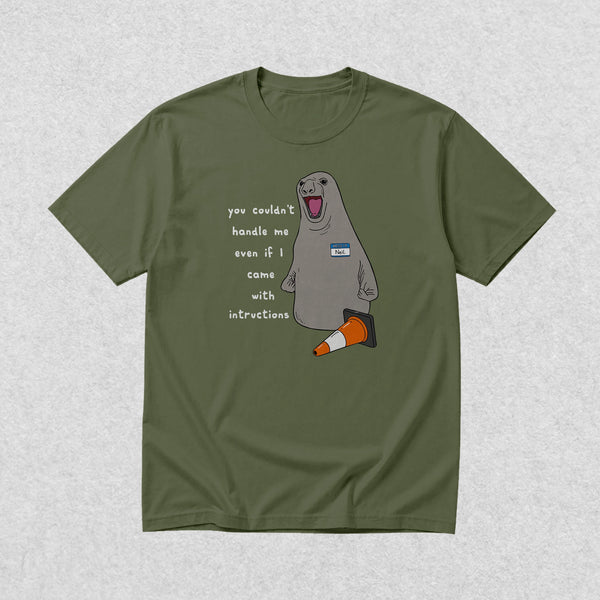 Niel The Seal T-Shirt Dont Control Me Shirt Niel The Seal Viral Animal Lover Tee