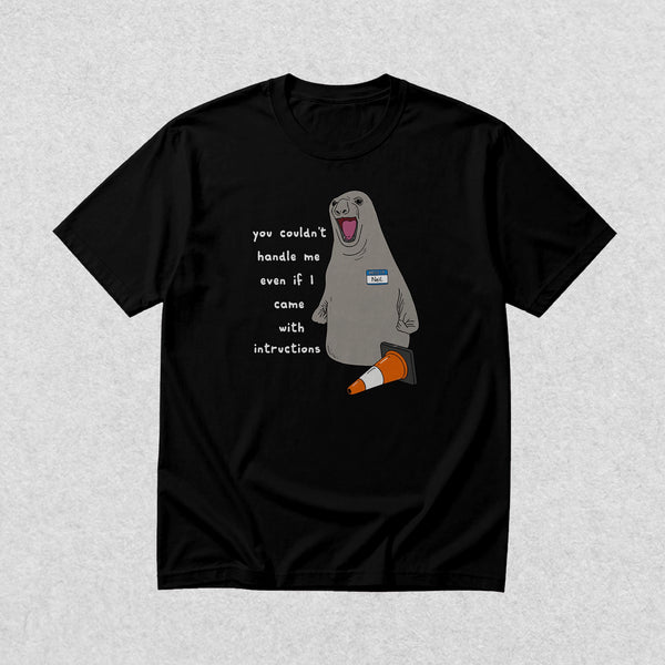 Niel The Seal T-Shirt Dont Control Me Shirt Niel The Seal Viral Animal Lover Tee