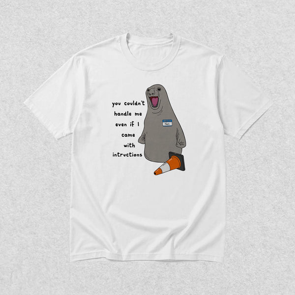Niel The Seal T-Shirt Dont Control Me Shirt Niel The Seal Viral Animal Lover Tee