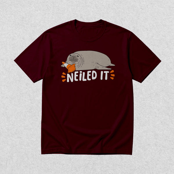 Niel The Seal T-Shirt Neiled IT Shirt Niel The Seal Viral Animal Lover Tee