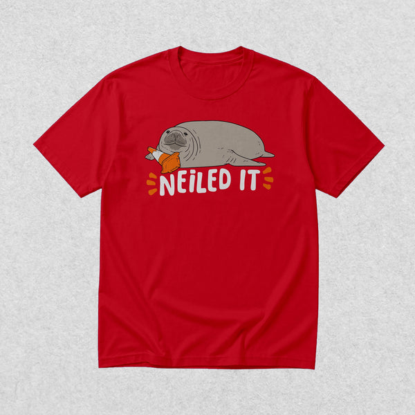 Niel The Seal T-Shirt Neiled IT Shirt Niel The Seal Viral Animal Lover Tee