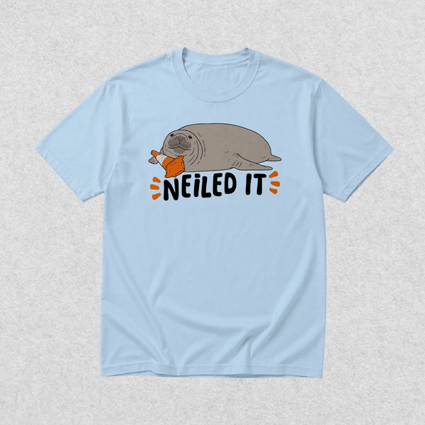 Niel The Seal T-Shirt Neiled IT Shirt Niel The Seal Viral Animal Lover Tee
