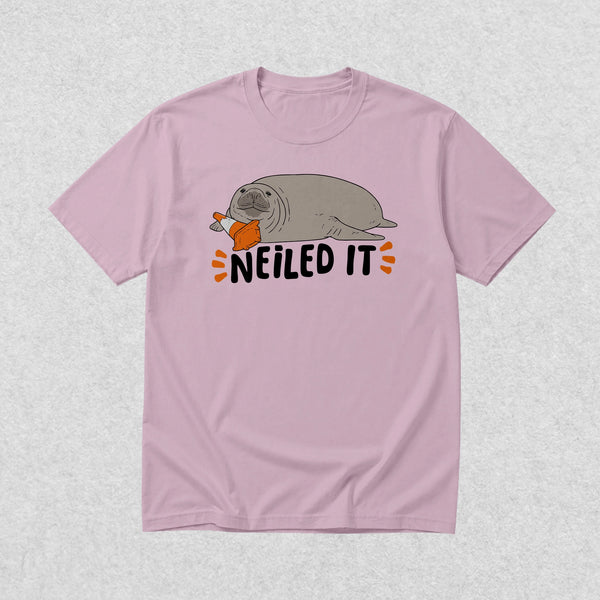 Niel The Seal T-Shirt Neiled IT Shirt Niel The Seal Viral Animal Lover Tee