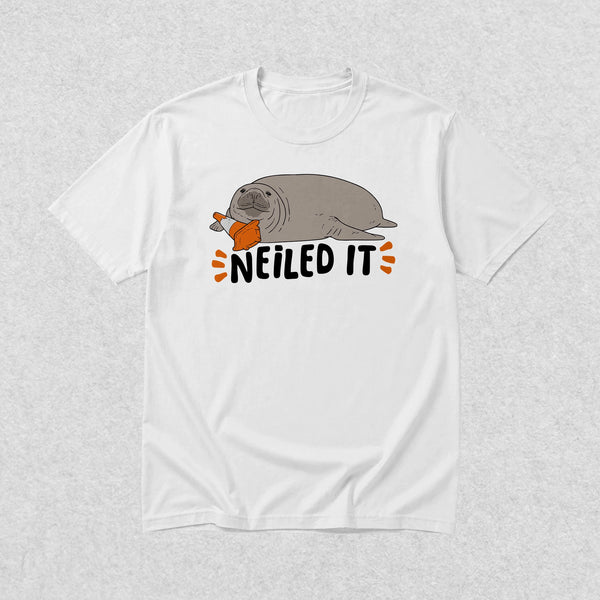 Niel The Seal T-Shirt Neiled IT Shirt Niel The Seal Viral Animal Lover Tee