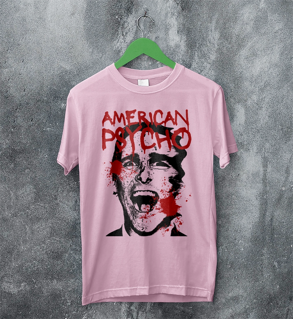 American Psycho T-Shirt Patrick Bateman Psychopathic Ego Shirt Psycho Movie Tee