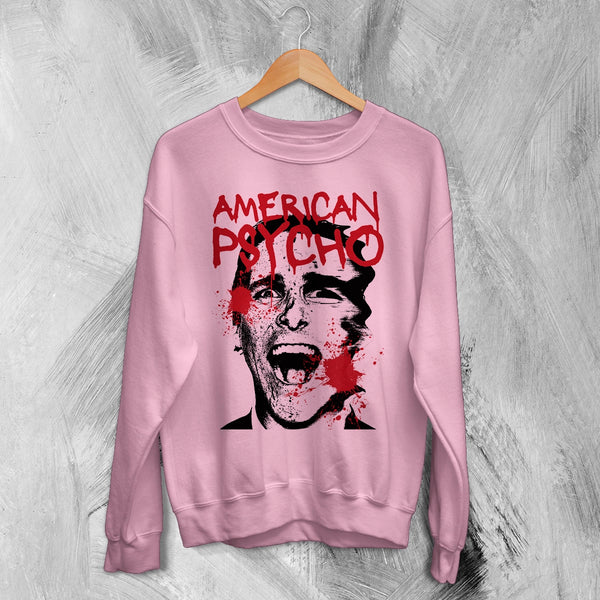 American Psycho Sweatshirt Patrick Bateman Psychopathic Ego Shirt Psycho Movie Crewneck