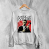 American Psycho Sweatshirt Patrick Bateman Holding Axe Shirt Psycho Movie Crewneck