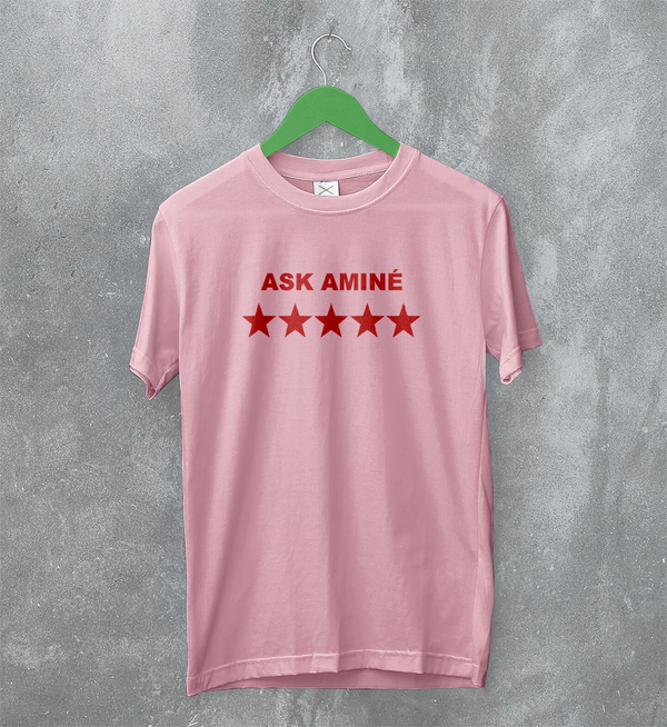Amine T-Shirt Rapper Ask Amine Shirt Rap Music Tee Hip Hop Streetwear