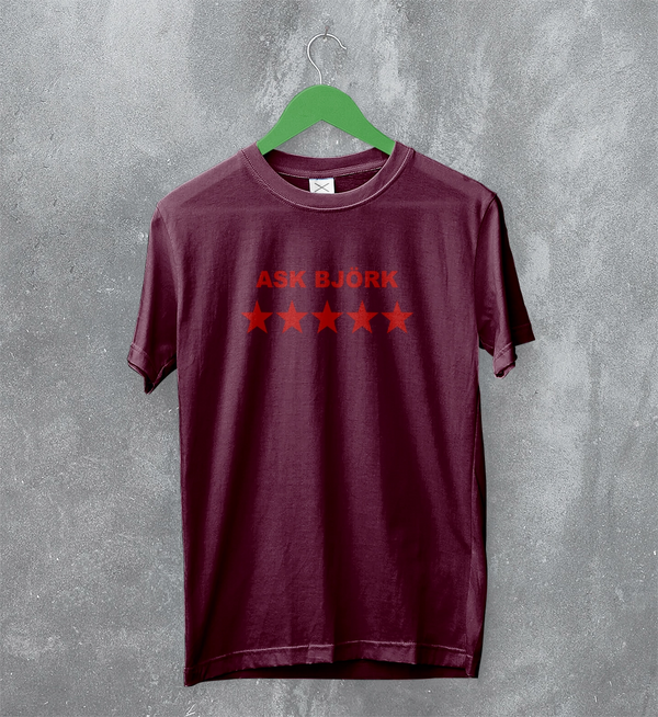 Bjork TShirt Ask Bjork Greatest Hits Graphic Shirt Pop Star Bjork Tee