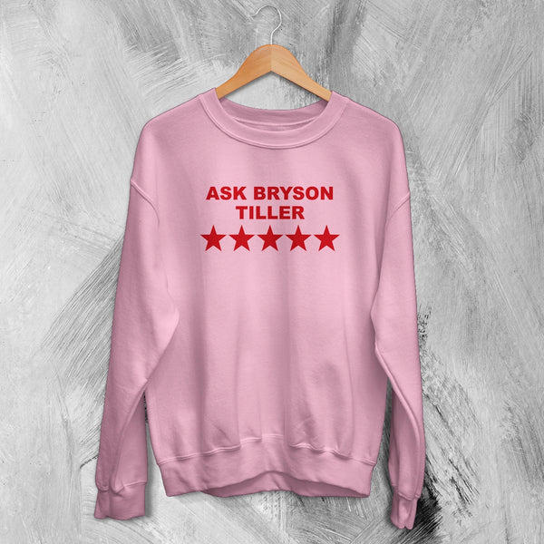 Bryson Tiller Sweatshirt Rap Ask Bryson Tiller Shirt Vintage Rapper Music Crewneck