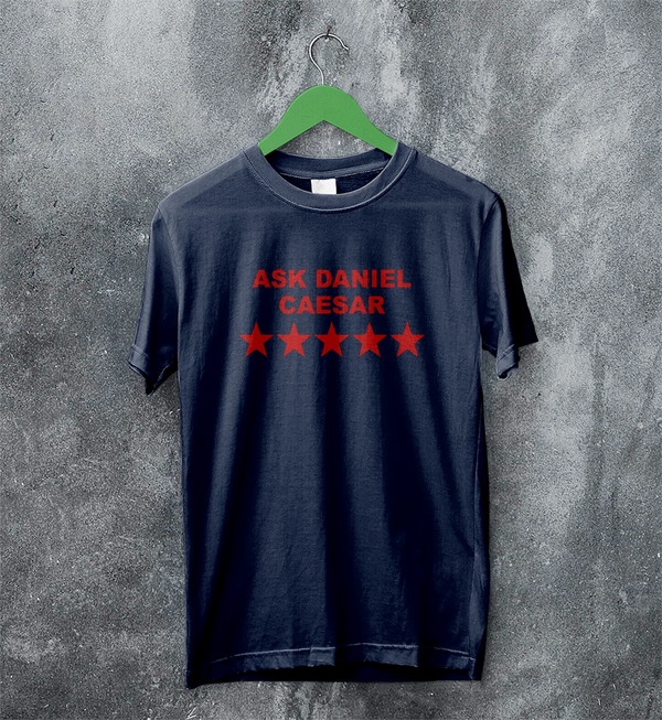 Daniel Caesar T-Shirt RnB Ask Daniel Caesar Shirt Neo Soul Music Star Tee