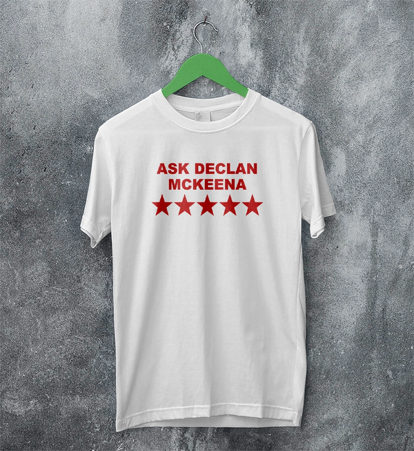 Declan McKenna T-Shirt Rock Ask Declan McKenna Shirt Pop Rock Music Tee