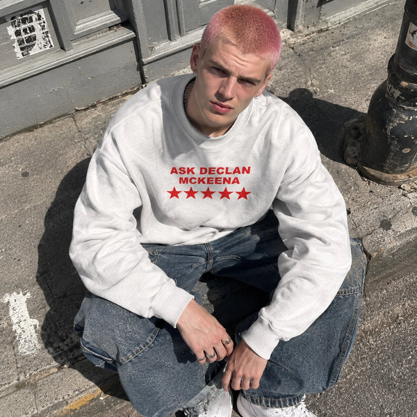 Declan McKenna Sweatshirt Rock Ask Declan McKenna Shirt Pop Rock Music Crewneck