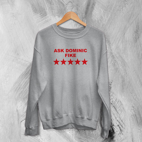 Dominic Fike Sweatshirt 5 Star Meme Dominic Fike Shirt Indie Pop Music Crewneck