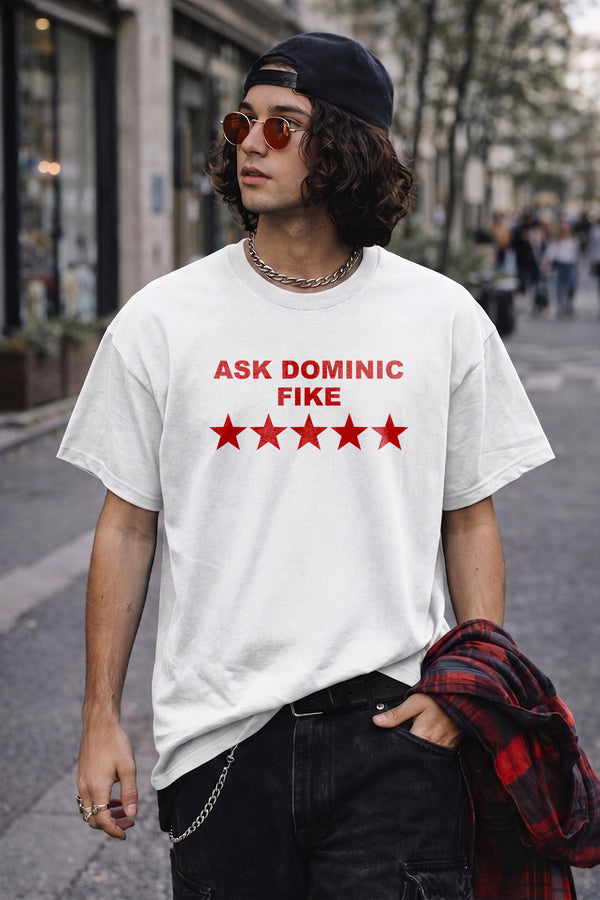 Dominic Fike T-Shirt 5 Star Meme Dominic Fike Shirt Indie Pop Music Tee