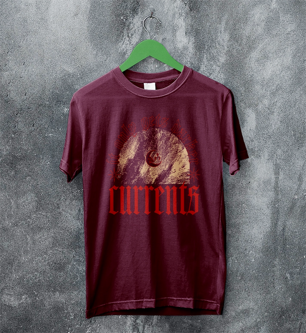 Currents Band T-Shirt It Only Gets Darker Shirt Currents Music Tee