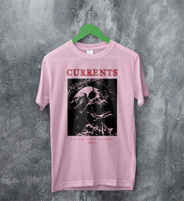 Currents Love Is Gone T-Shirt Currents Shirt Metalcore Band Concert Tee