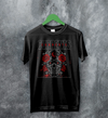 Currents T-Shirt Metalcore Currents Band Shirt Punk Skull Rose Tee