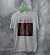 Currents T-Shirt Metalcore Currents Band Shirt Punk Skull Rose Tee