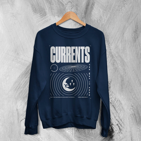 Currents The Way is Ends Sweatshirt Currents Shirt Metalcore Band Concert Crewneck