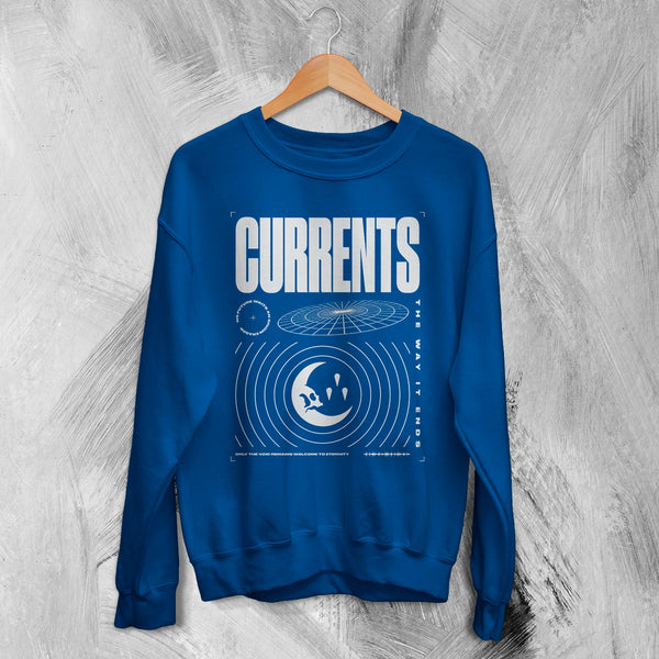 Currents The Way is Ends Sweatshirt Currents Shirt Metalcore Band Concert Crewneck