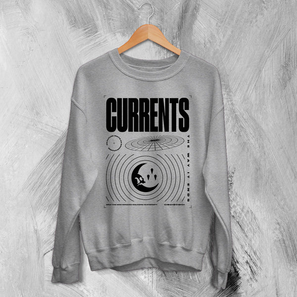 Currents The Way is Ends Sweatshirt Currents Shirt Metalcore Band Concert Crewneck