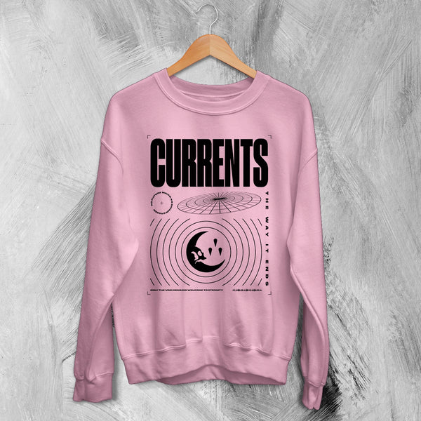 Currents The Way is Ends Sweatshirt Currents Shirt Metalcore Band Concert Crewneck